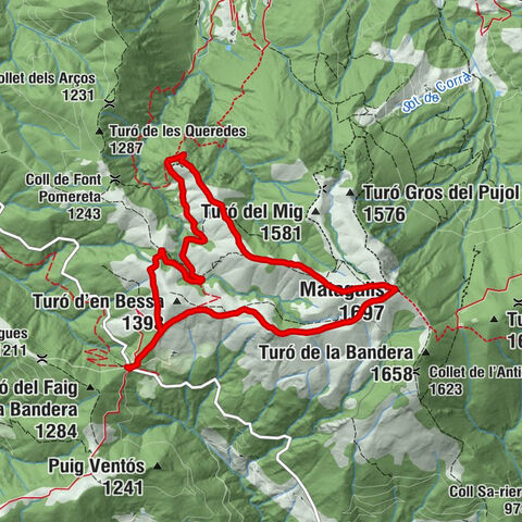 Collformic - Turó Gros - Matagalls - Turó de Sant Segimon