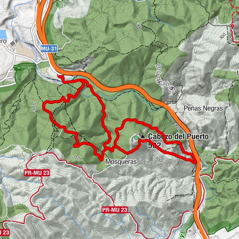 Pedanía de El Palmar - Cabezo del Puerto - Puerto de la Cadena