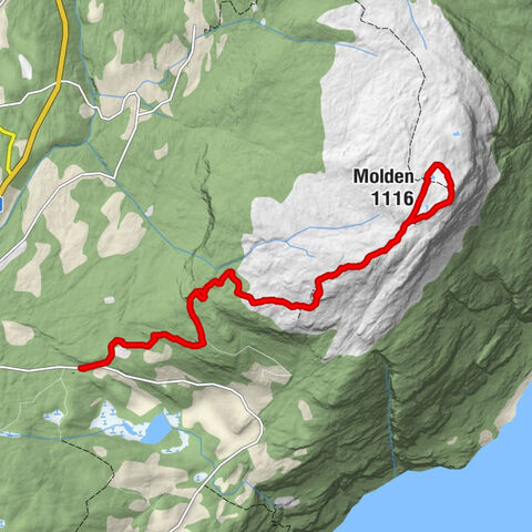 Luster - Skjødnaklanten - Molden - Moldaberg