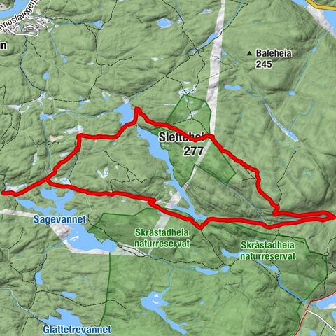 Kristiansand - Slettehei