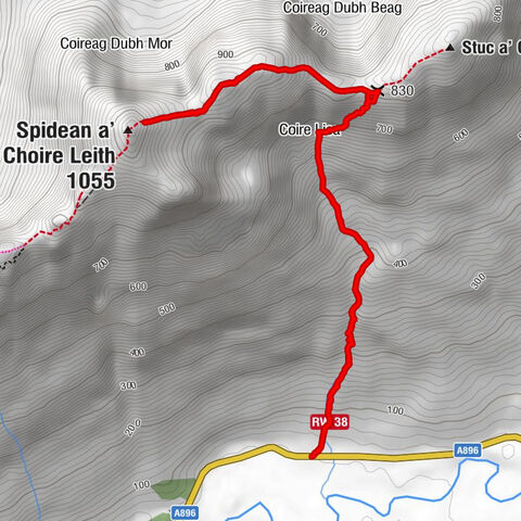 Highland - Coire Liea - Spidean a' Choire Leith