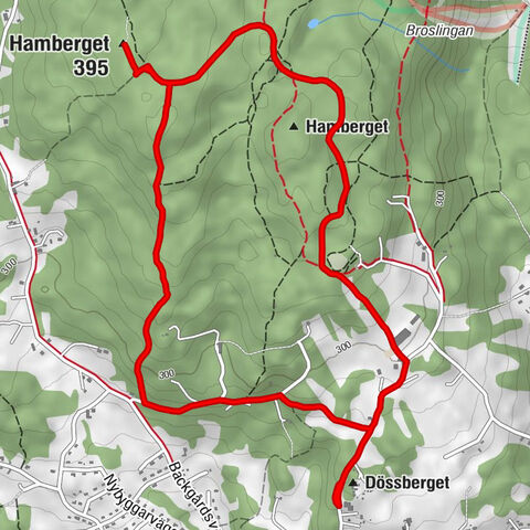 Dössbergets Värdshus - Hamberget - Hanses Hällar - Dössberget
