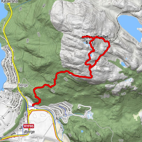 Sandnes - Berge - Bergefjellet