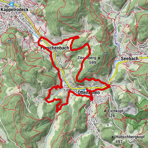 Ottenhöfen - Mühlenweg