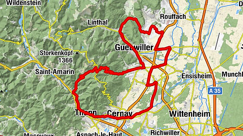 Mythische Orte am Oberrhein - Thann – Soultzmatt