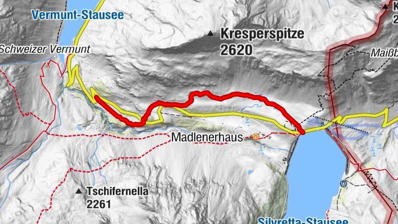 Gaschurn - Silvretta-Haus - Restaurant Silvrettasee