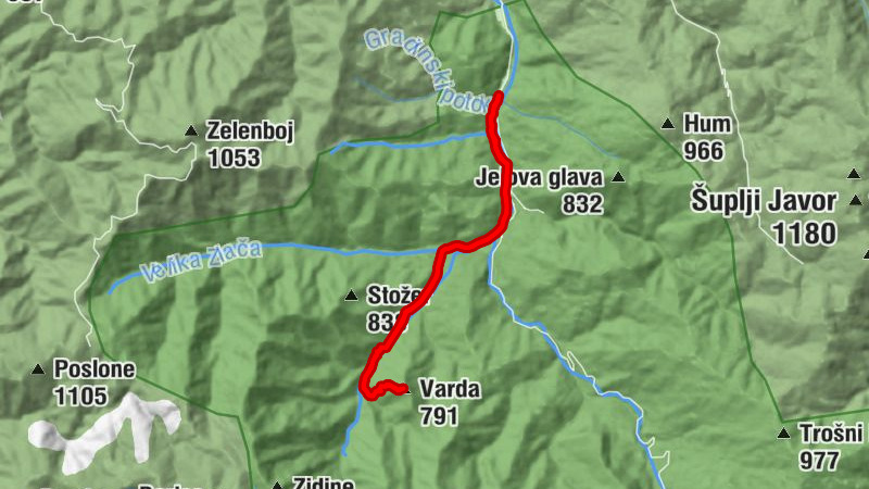 Općina Banovići - Varda - Planinarski dom Zobik
