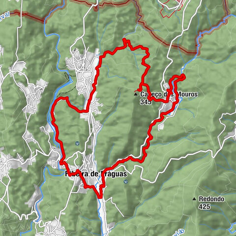 Açúde do escoral - Igreja Matriz de Ribeira de Fráguas - São Tiago (velha) - Cabeço dos Mouros - Capela Mortuária