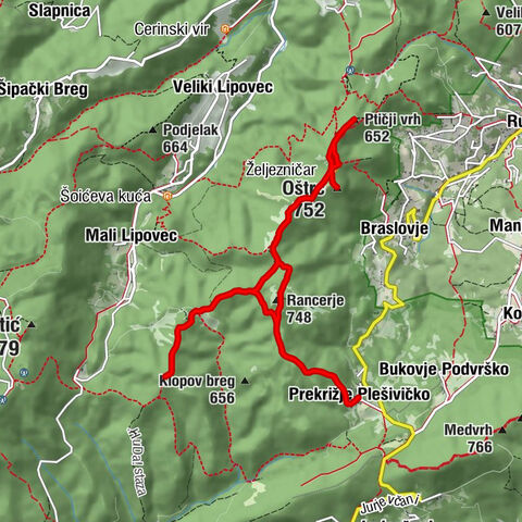 Seosko domaćinstvo Oslaković - Rancerje - Oštrc - Stražnik