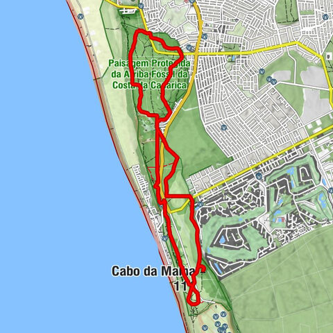 Fonte da Telha - Cabo da Malha - O Boina Verde - Charneca de Caparica e Sobreda