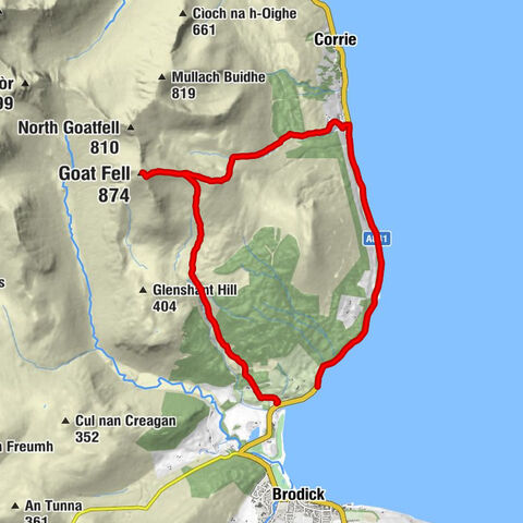 Cladach - Tommi's View - Goat Fell - North Ayrshire