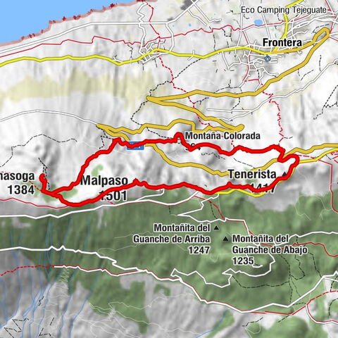 Frontera - Tenerista - Montaña Colorada - El Cargadero