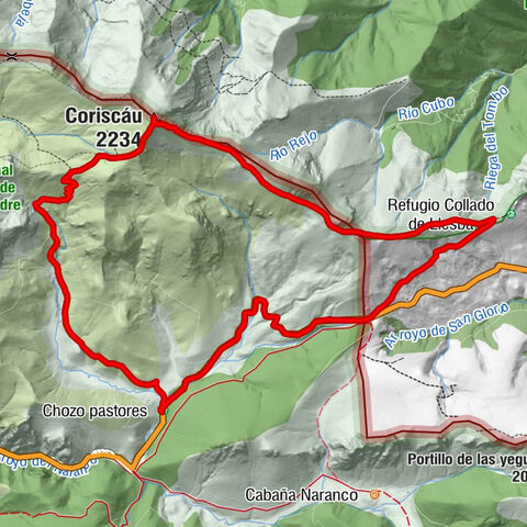 Collado de Llesba - Coriscáu - Chozo pastores