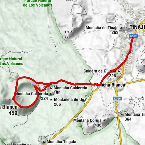 Tinajo - Montaña Blanca