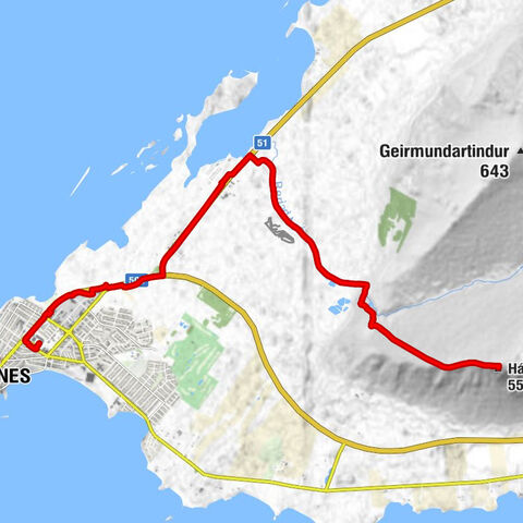 Lambafossar - Háihnúkur - Akranes - Galito