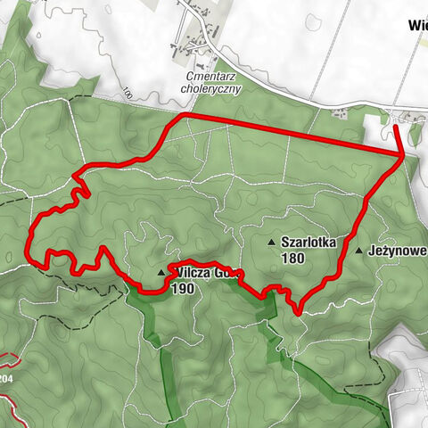 powiat pilski - Wilcza Góra