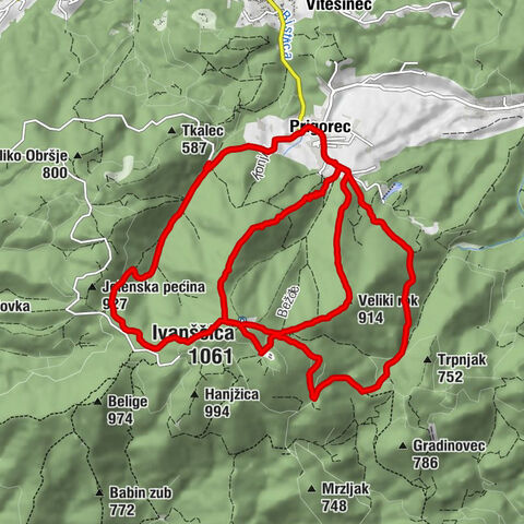 Prigorec - Veliki rok - Ivanščica - Veliki Konj