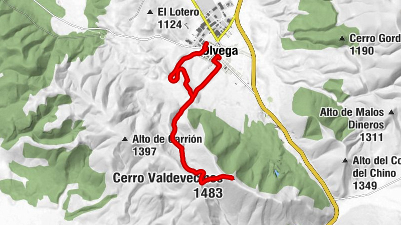 Ermita de San Roque - Cerro Valdevecinos - Cascarrera - Ólvega