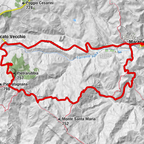 Macerata Feltria - Petrelle - Pietrarubbia - Mercato Vecchio