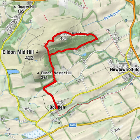 Bowden - Eildon Hill North - Siller Stane