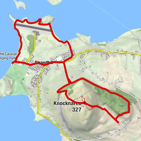 Knocknarea South - Knocknarea - Strandhill - Saint Patrick's Church