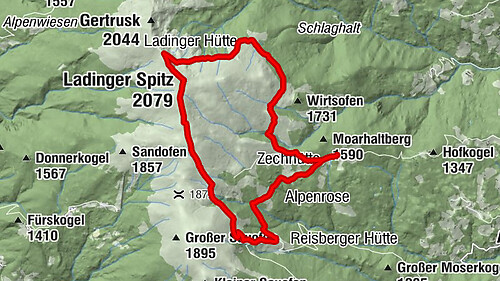 Saualpe: Hut route - circular hike