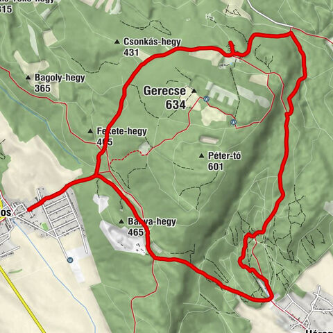 Süttő - Tűzköves-barlang - Tűzköves-hegy - Héreg
