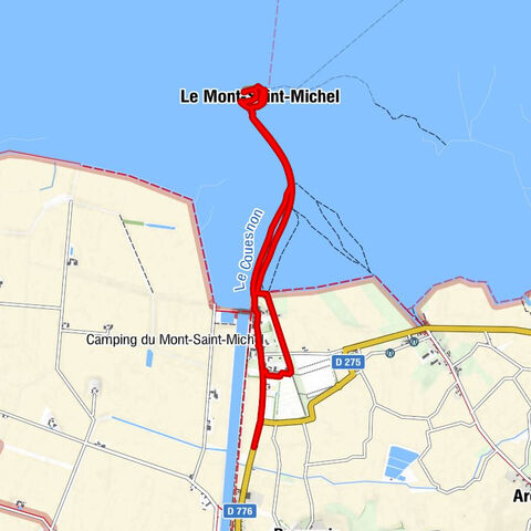 Ardevon - La Caserne - Mont Saint-Michel - Église Saint-Pierre