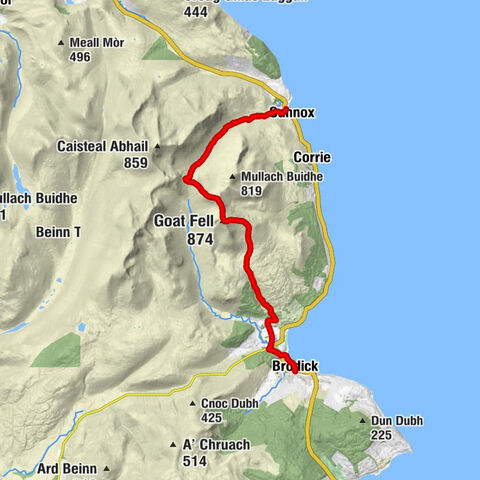 Sannox - North Goatfell - Goat Fell - Arran Free Church of Scotland