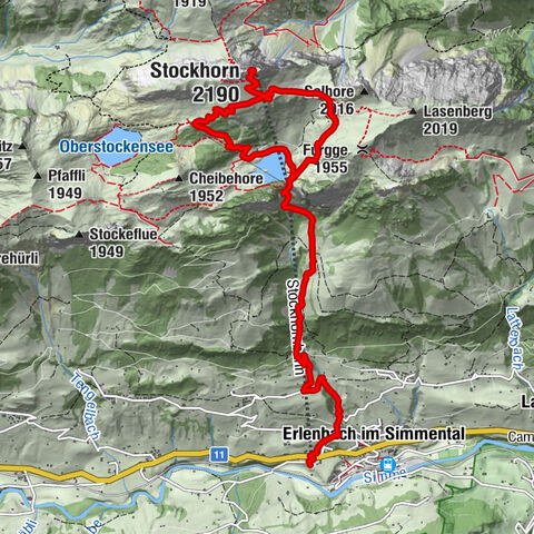 Dreiangel - Thoracker - Stockhorn - Chrindi