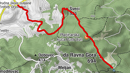 Cvetlin - Šveci - Piramida Ravna Gora - Filićev dom