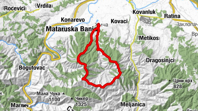 Црква Успења Богородице - Караула - Озрен - Витош