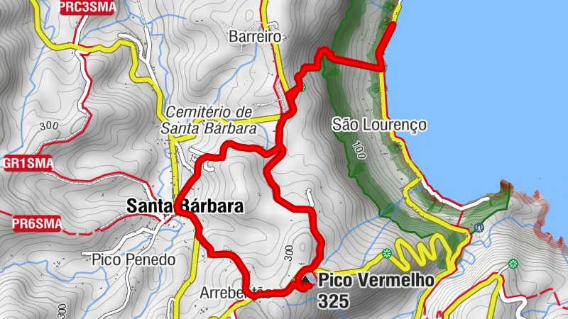 Santa Bárbara - Pico Vermelho - Arrebentão