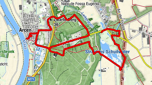 Arcen - Zwarte Berg - De Arcense Herberg - Petrus- en Pauluskerk
