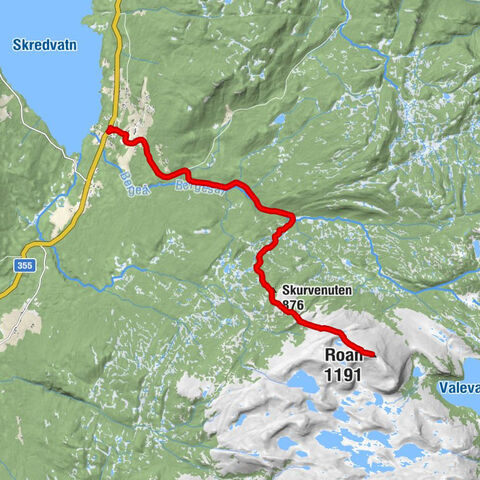 Neirigrendi - Hauggrend - Skurvenuten - Roan