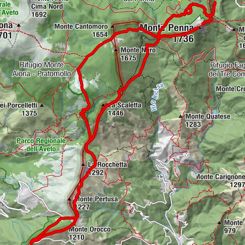 Passo dei Ghiffi - La Scaletta - Monte Penna - Pennino