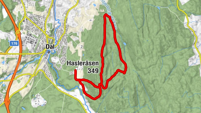 Eidsvoll - Hasleråsen
