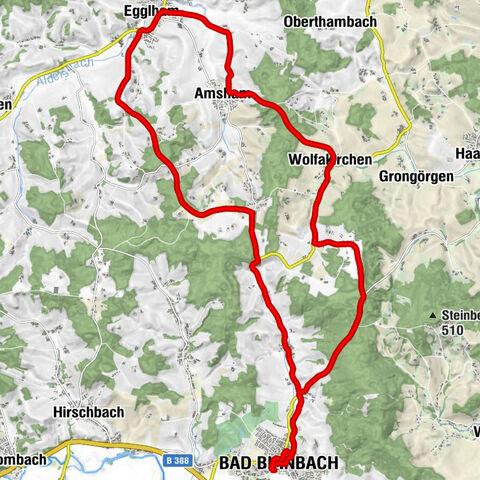 Bad Birnbach - Gasthaus beim Wirt - St. Stephanus - St. Georg