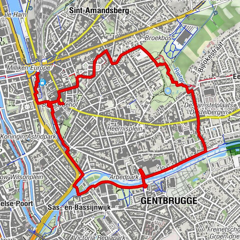 Gent-Dampoort - Begijnhofkerk Sint-Elisabeth - Pietà Kapel - Gentbrugge