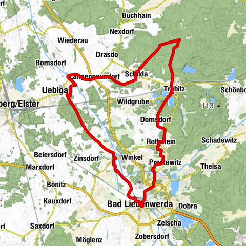 Bad Liebenwerda - Kirche - Dorfkirche Schilda - Evangelische Kirche Tröbitz