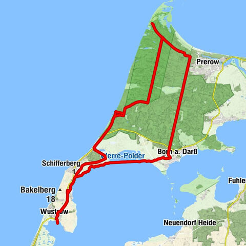 MS „Boddenkieker“ - Am Kiel - Schifferberg - Kirche Wustrow