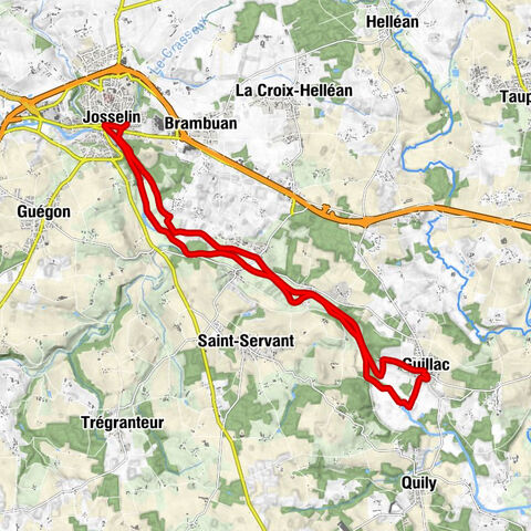 Fontaine Notre-Dame du Roncier - Josselin - Le Point du Jour - Église Saint-Bertin