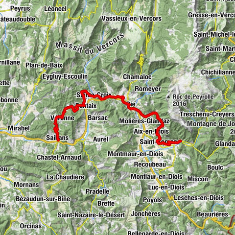 Saillans - Église Saint-Géraud - Église de la Nativité - Église Saint-Julien