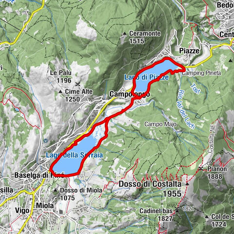 Baselga di Piné - Marini - Ricaldo - Serraia
