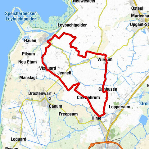 Grimersum - Kirche Hinte - Uttumer Kirche - Visquard