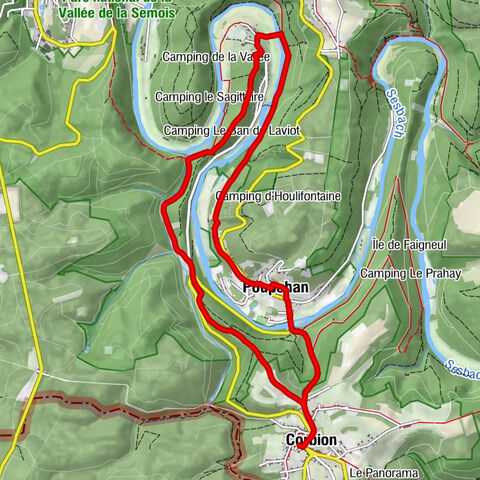 Corbion - Église Notre-Dame de l'Assomption - Église Saint-Remacle - Grotte de Notre-Dame de Lourdes