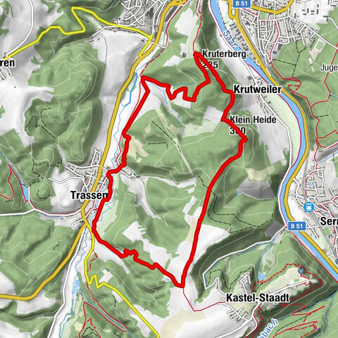 Trassem - Haus Jochem - Kruterberg - Klein Heide