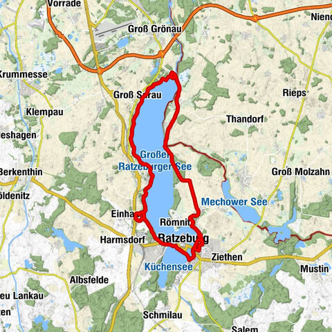 Der Seehof - Bäk - Campow - Ratzeburg