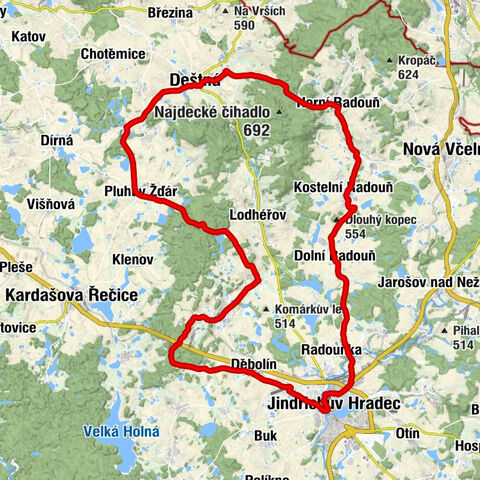 Jindřichův Hradec - Kostel svatého Víta - Kostel Narození Panny Marie - Jindřichův Hradec II