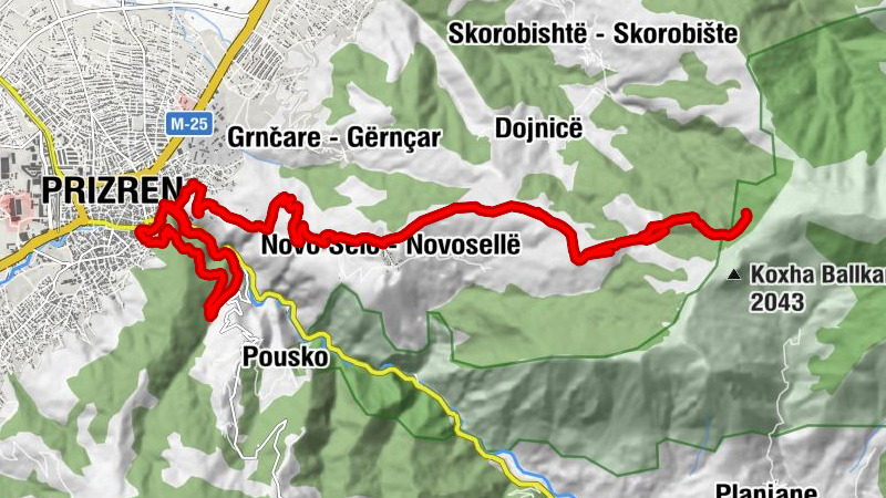 Komuna e Prizrenit / Opština Prizren / Prizren Belediyesi - Црква Светог Спаса - Xhamia e Sinan Pashës - Kopana voda